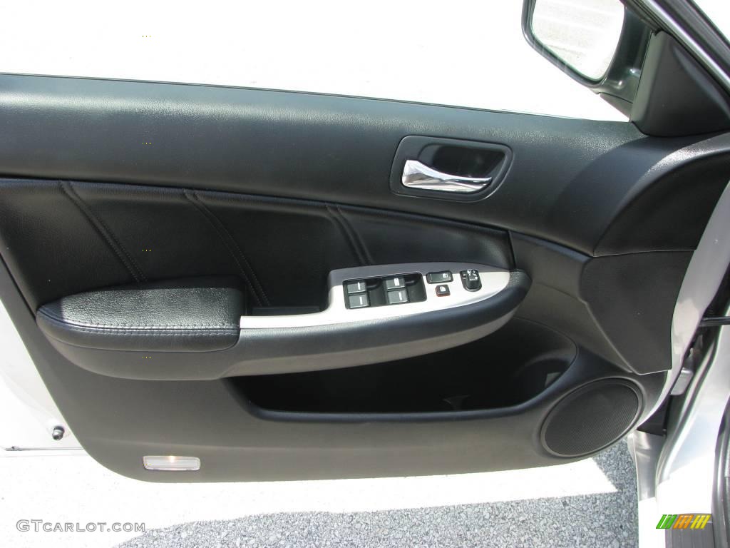 2006 Accord EX-L V6 Sedan - Alabaster Silver Metallic / Gray photo #10