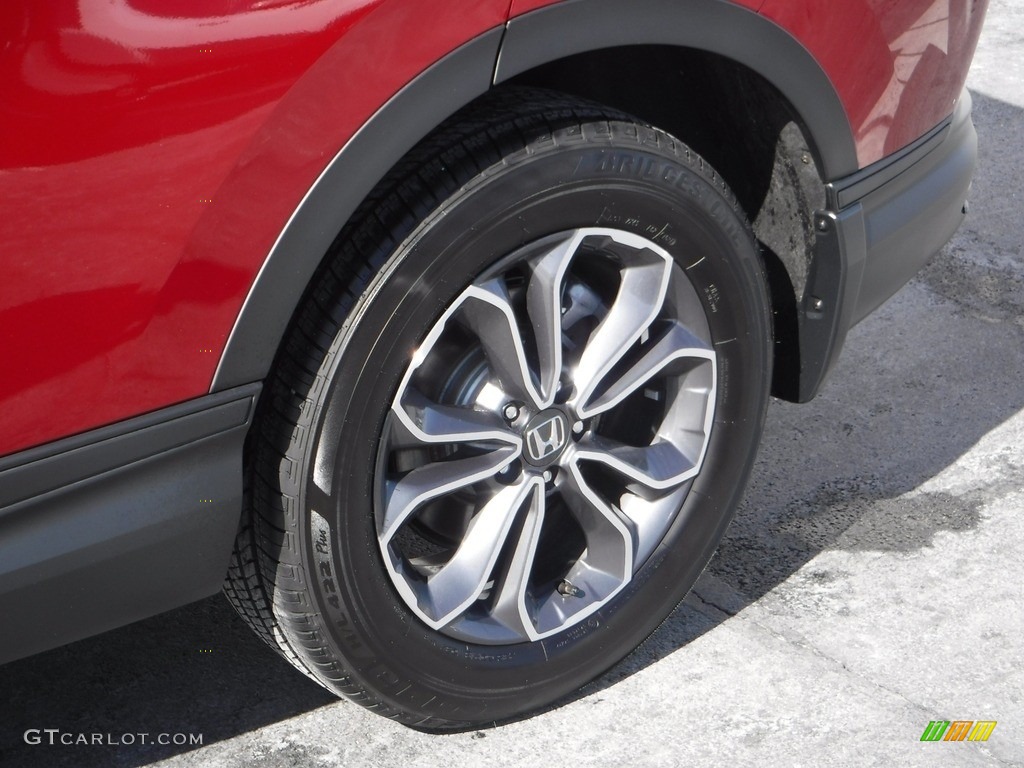 2021 CR-V EX-L AWD - Radiant Red Metallic / Gray photo #4