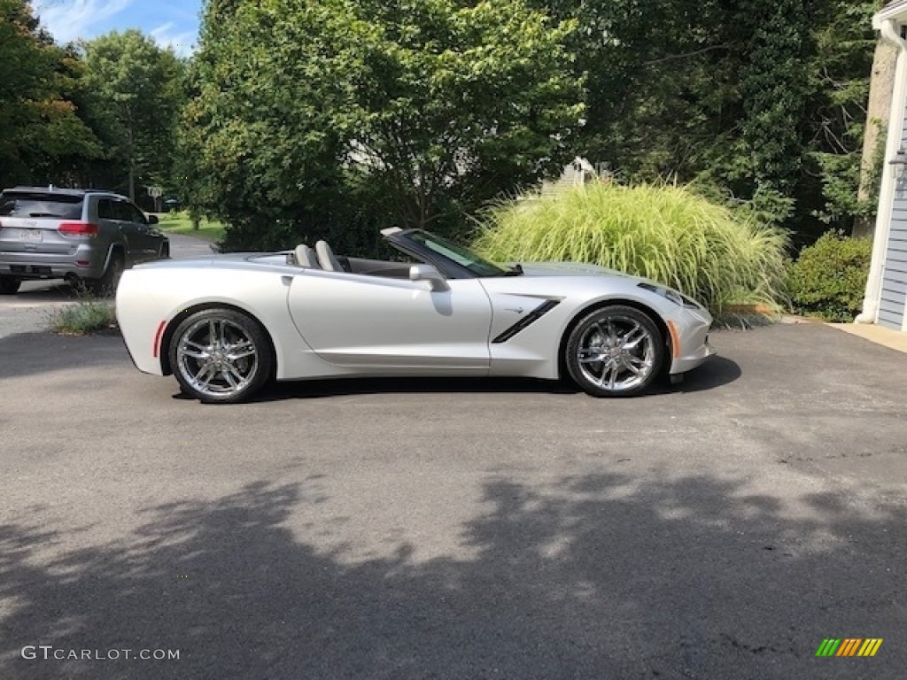 Blade Silver Metallic 2019 Chevrolet Corvette Stingray Convertible Exterior Photo #143780581