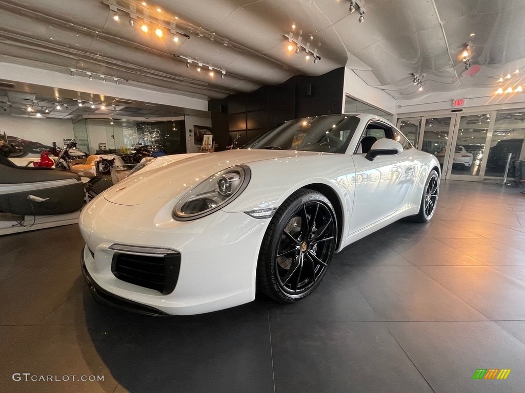 2018 911 Carrera Coupe - Carrara White Metallic / Black photo #14