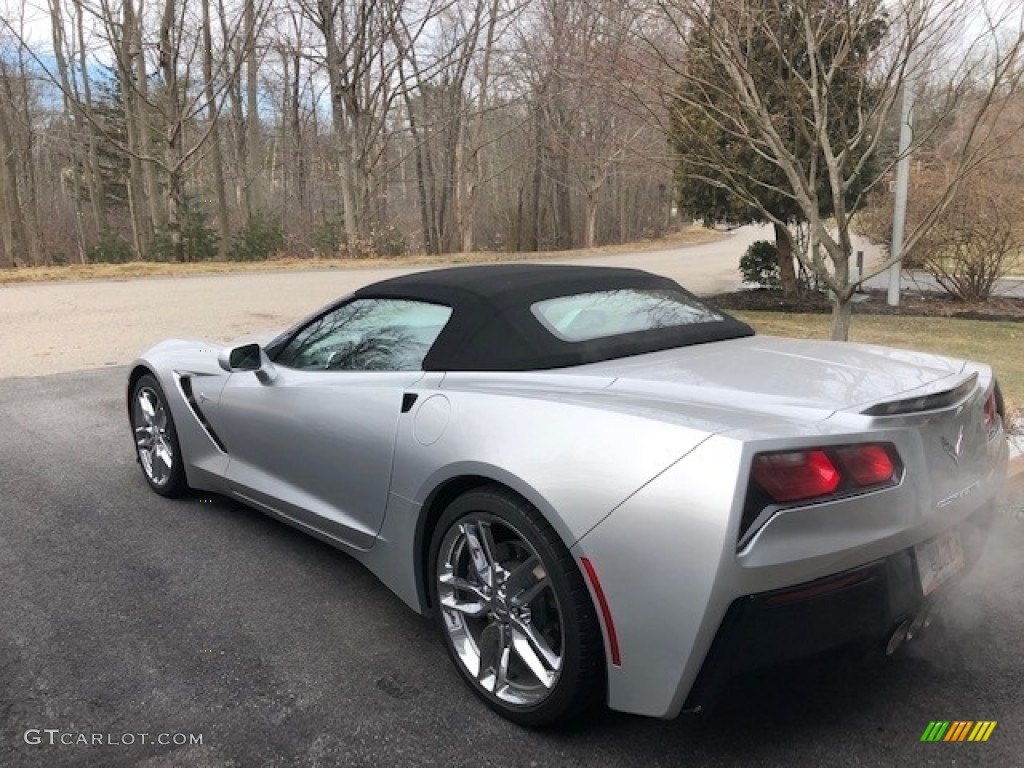 2019 Corvette Stingray Convertible - Blade Silver Metallic / Gray photo #10