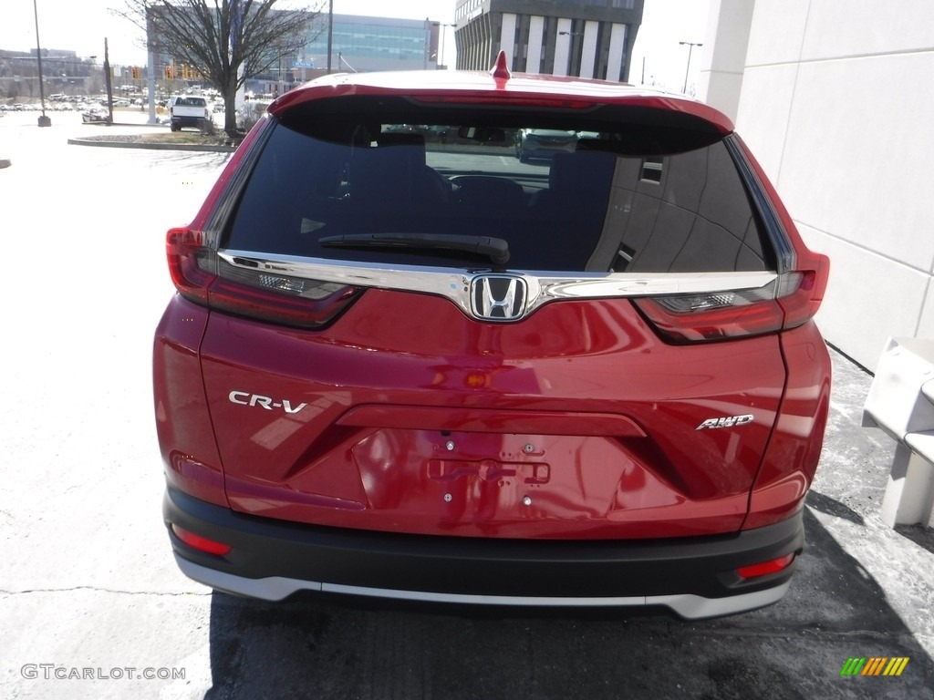 2021 CR-V EX-L AWD - Radiant Red Metallic / Gray photo #10