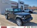 Black 2022 Jeep Wrangler Unlimited Willys Sport 4x4