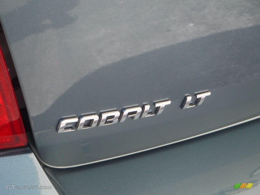 2009 Cobalt LT Sedan - Silver Moss Metallic / Ebony photo #7