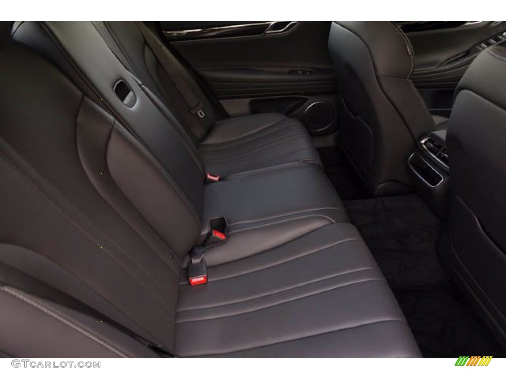 Black Interior 2021 Genesis G80 2.5T Photo #143781289