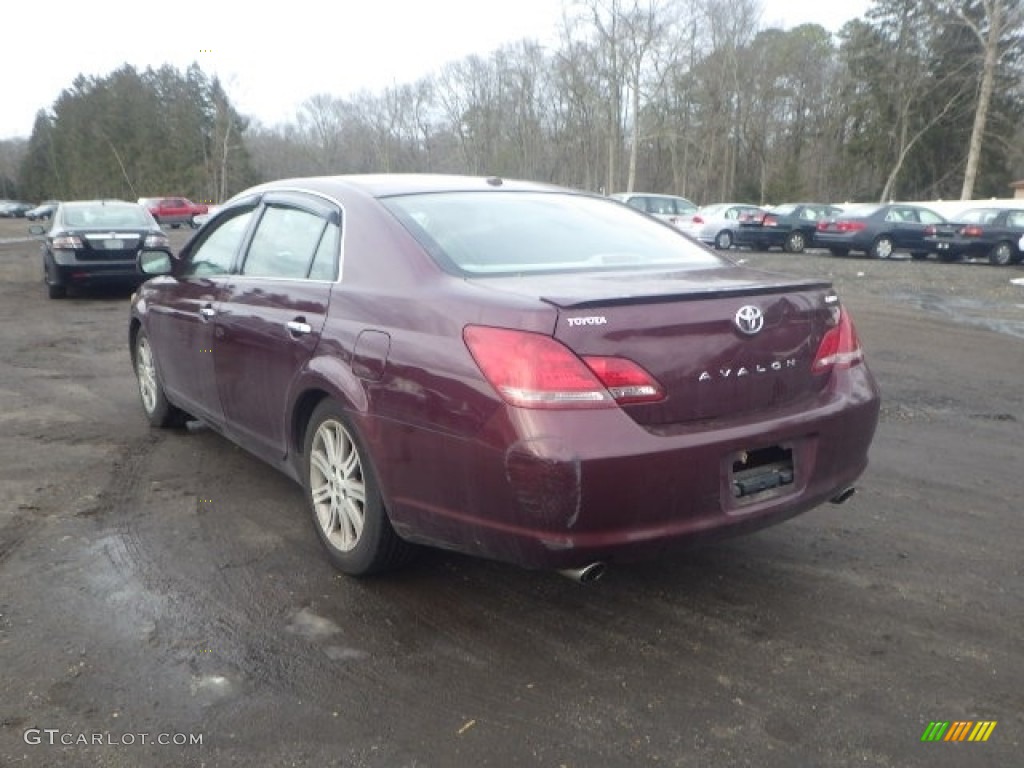 2009 Avalon XL - Cassis Red Pearl / Graphite photo #4
