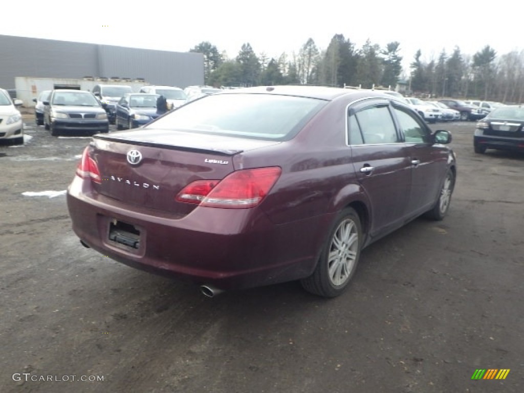 2009 Avalon XL - Cassis Red Pearl / Graphite photo #6