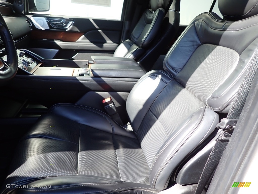Ebony Interior 2019 Lincoln Navigator Reserve 4x4 Photo #143783365