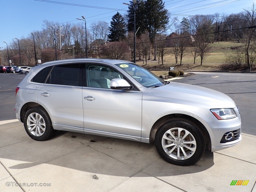 2015 Q5 2.0 TFSI Premium Plus quattro - Florett Silver Metallic / Titanium Gray photo #7