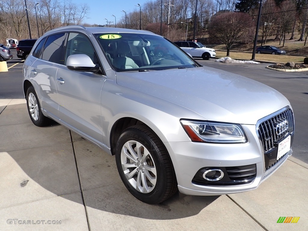 2015 Q5 2.0 TFSI Premium Plus quattro - Florett Silver Metallic / Titanium Gray photo #8