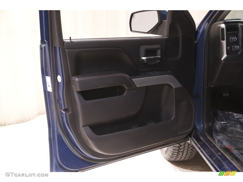 2016 Chevrolet Silverado 1500 LTZ Z71 Double Cab 4x4 Jet Black Door Panel Photo #143783779