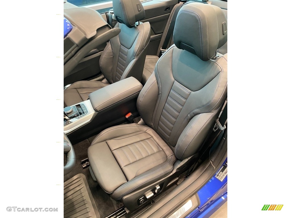 Black Interior 2022 BMW 4 Series 430i xDrive Convertible Photo #143784341