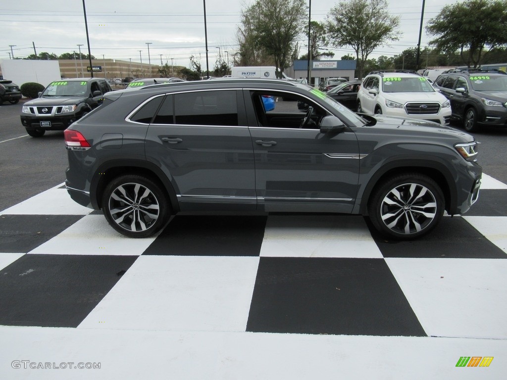 Pure Gray 2020 Volkswagen Atlas Cross Sport SEL R-Line 4Motion Exterior Photo #143784680