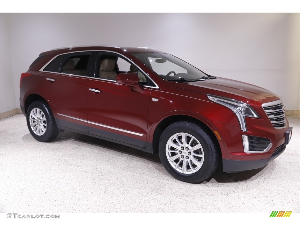 2017 XT5 FWD - Red Passion Tintcoat / Sahara Beige photo #1
