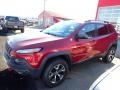 2014 Deep Cherry Red Crystal Pearl Jeep Cherokee Trailhawk 4x4 #143784081