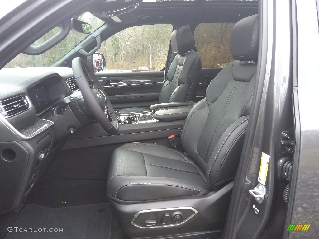 2022 Jeep Wagoneer Series II 4x4 Front Seat Photo #143786822