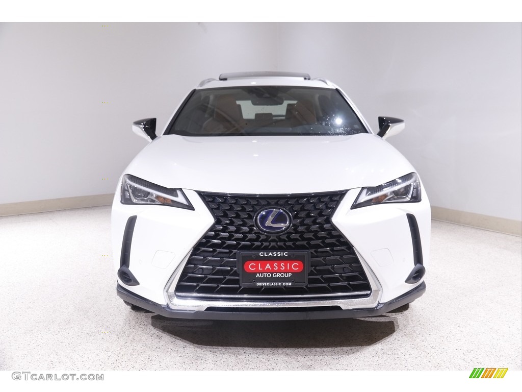 2019 UX 250h AWD - Eminent White Pearl / Glazed Caramel photo #2