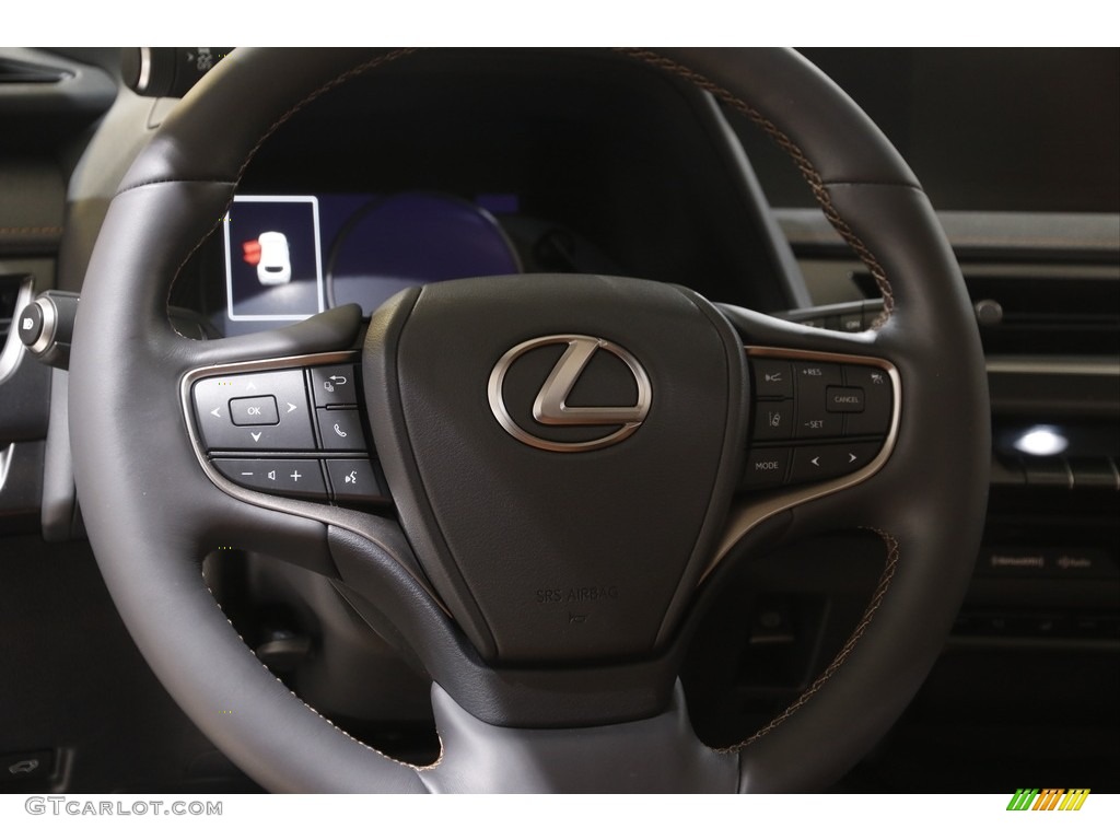 2019 UX 250h AWD - Eminent White Pearl / Glazed Caramel photo #7