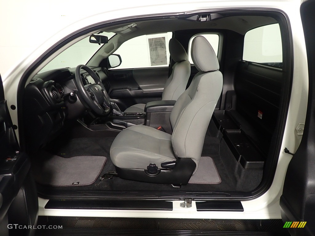 Cement Gray Interior 2016 Toyota Tacoma SR Access Cab 4x4 Photo #143788046