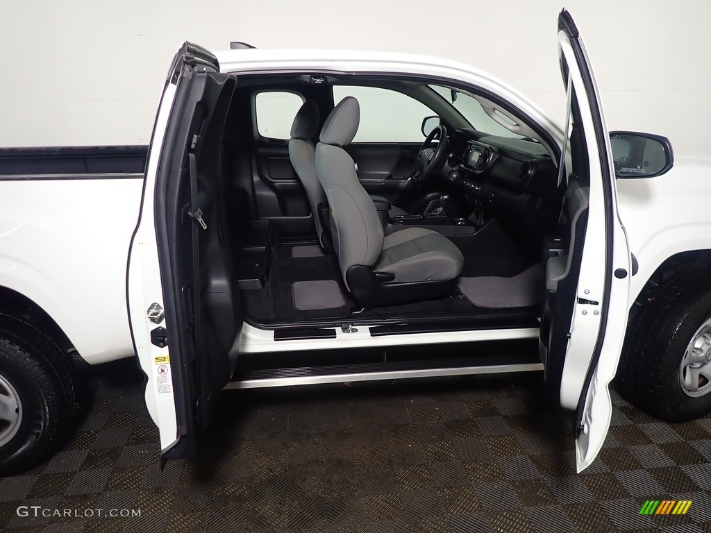 Cement Gray Interior 2016 Toyota Tacoma SR Access Cab 4x4 Photo #143788055