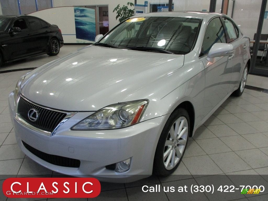 2009 IS 250 AWD - Tungsten Pearl / Light Gray photo #1