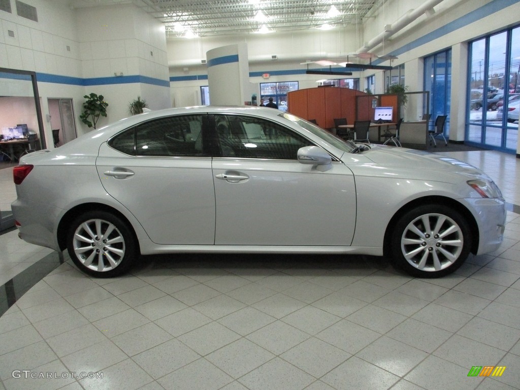 2009 IS 250 AWD - Tungsten Pearl / Light Gray photo #4