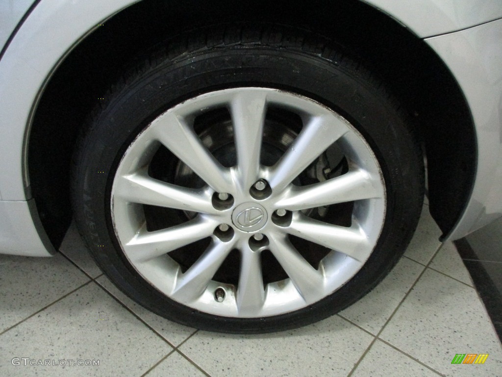 2009 IS 250 AWD - Tungsten Pearl / Light Gray photo #11