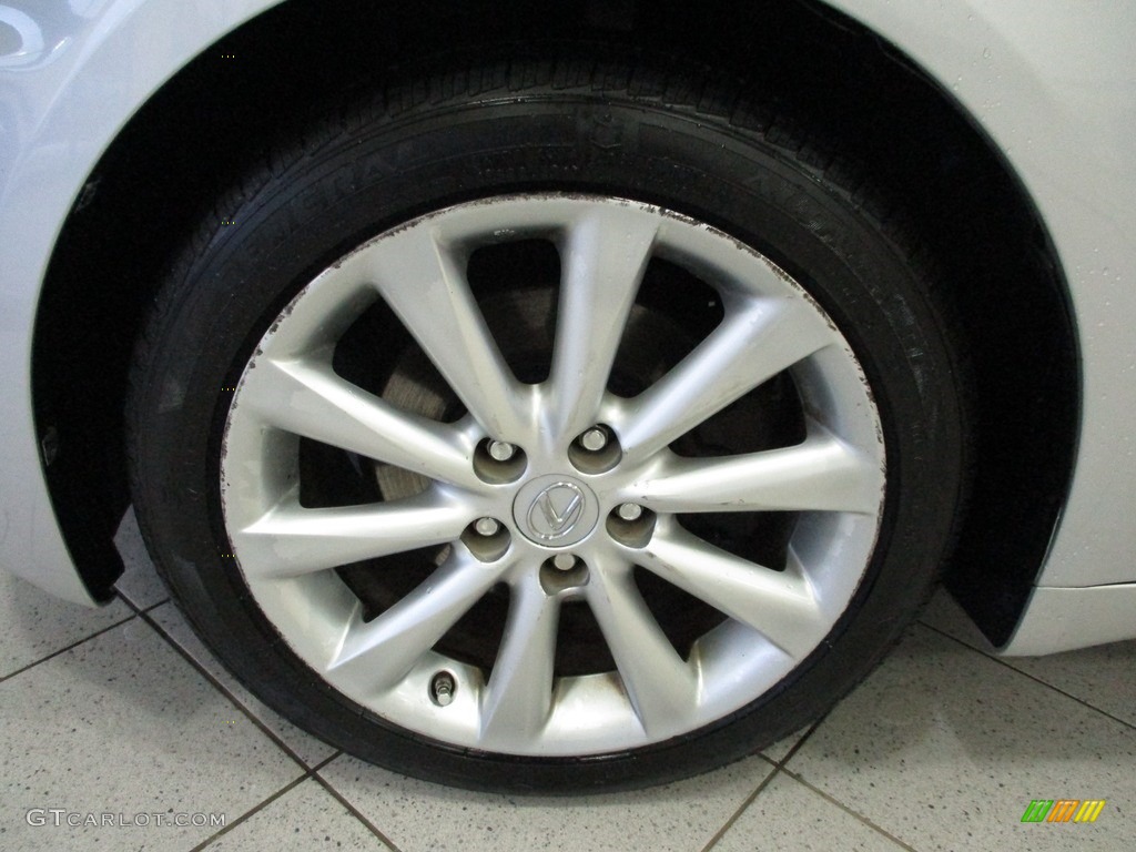 2009 IS 250 AWD - Tungsten Pearl / Light Gray photo #12