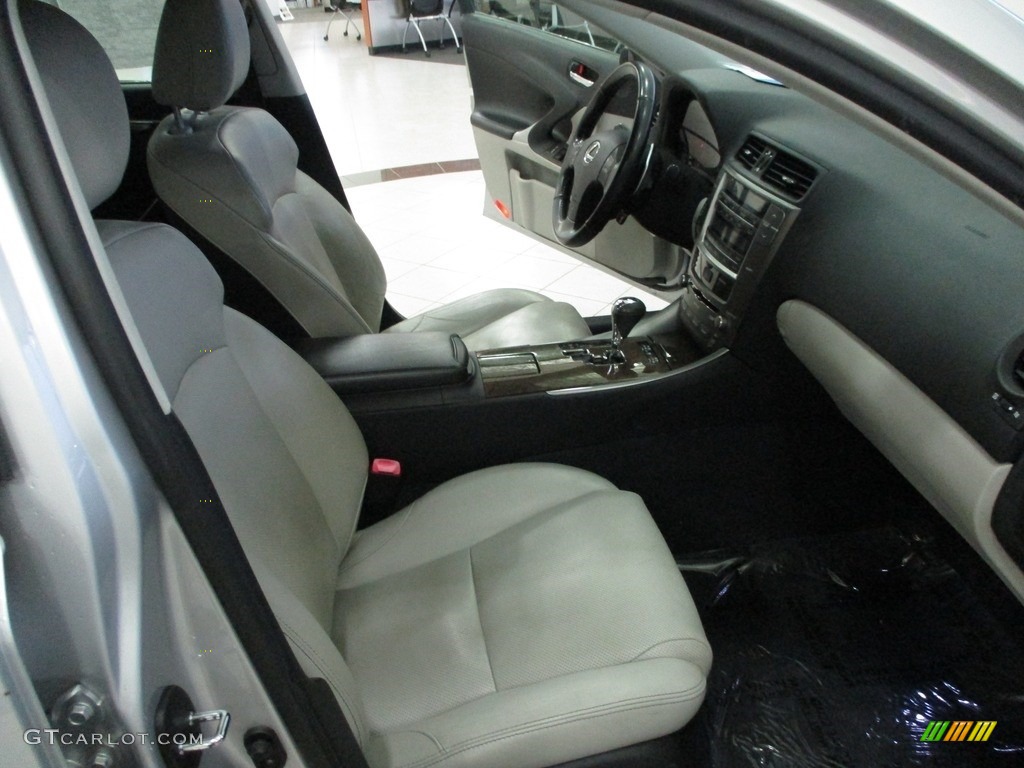 2009 IS 250 AWD - Tungsten Pearl / Light Gray photo #16