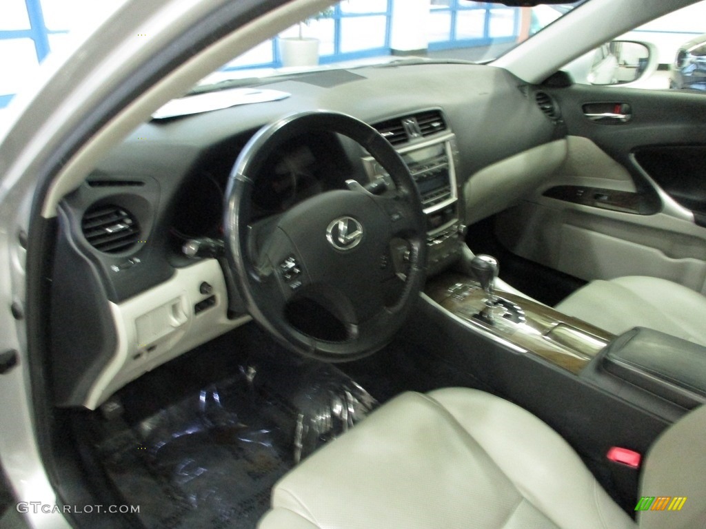 2009 IS 250 AWD - Tungsten Pearl / Light Gray photo #27