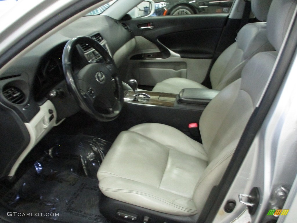 2009 IS 250 AWD - Tungsten Pearl / Light Gray photo #28