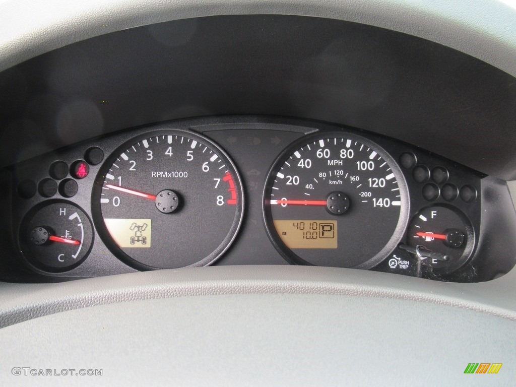 2021 Nissan Frontier SV Crew Cab 4x4 Gauges Photo #143789147