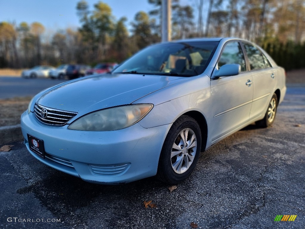 2006 Camry LE V6 - Sky Blue Pearl / Stone Gray photo #1