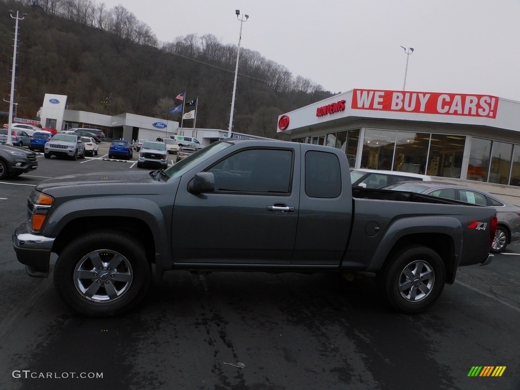 2012 Colorado LT Extended Cab 4x4 - Dark Gray Metallic / Ebony photo #6