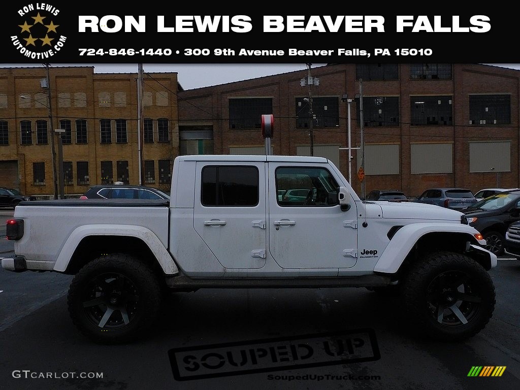 2021 Gladiator High Altitude 4x4 - Bright White / Black photo #1
