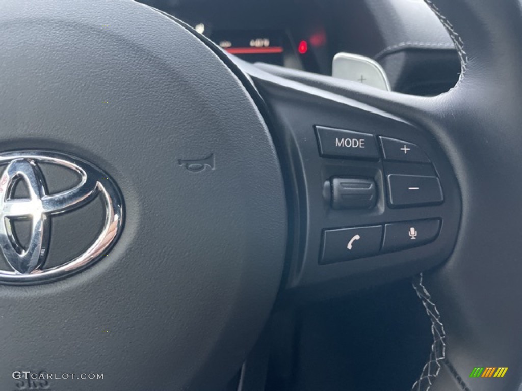 2022 Toyota GR Supra 3.0 Black Steering Wheel Photo #143790801
