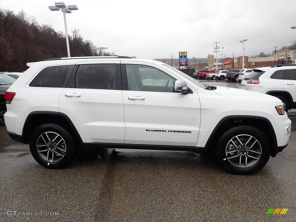 Bright White 2022 Jeep Grand Cherokee Limited 4x4 Exterior Photo #143790961