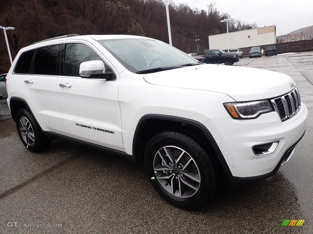 Bright White 2022 Jeep Grand Cherokee Limited 4x4 Exterior Photo #143790990