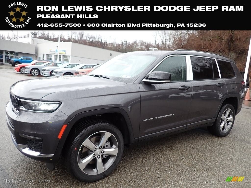2022 Baltic Gray Metallic Jeep Grand Cherokee L Limited 4x4 143789722