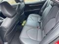 2022 Toyota Camry Black Interior Rear Seat Photo