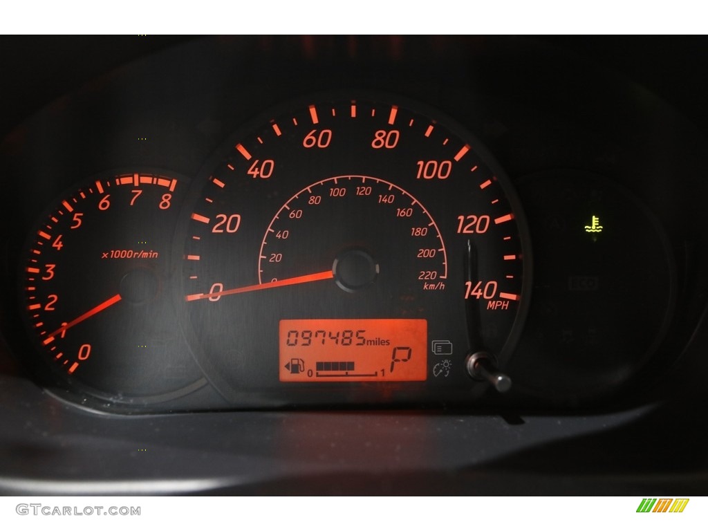 2014 Mitsubishi Mirage DE Gauges Photos