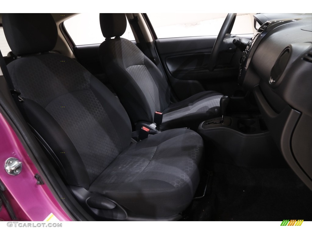 Black Interior 2014 Mitsubishi Mirage DE Photo #143792626