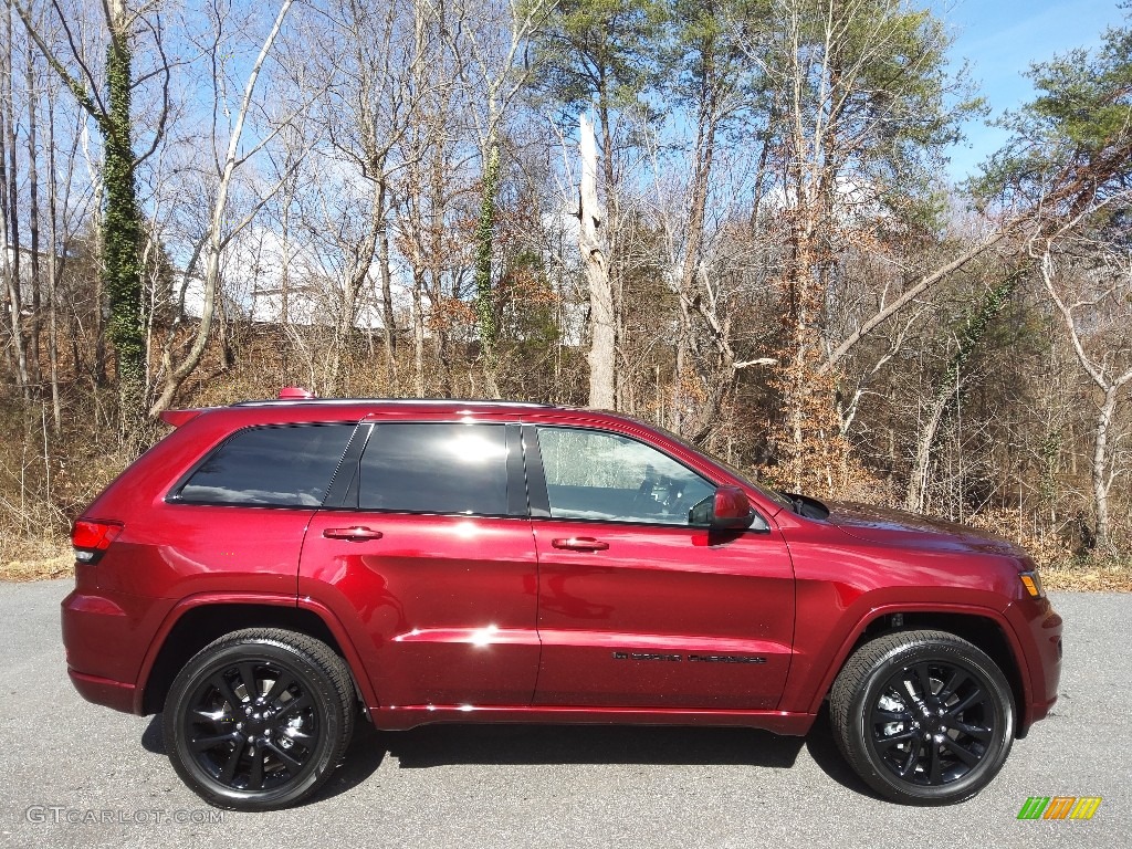Velvet Red Pearl 2022 Jeep Grand Cherokee Laredo X 4x4 Exterior Photo #143793396
