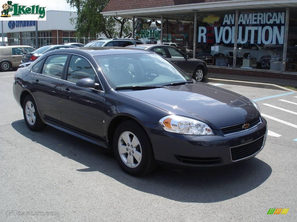 2009 Impala LT - Slate Metallic / Gray photo #16