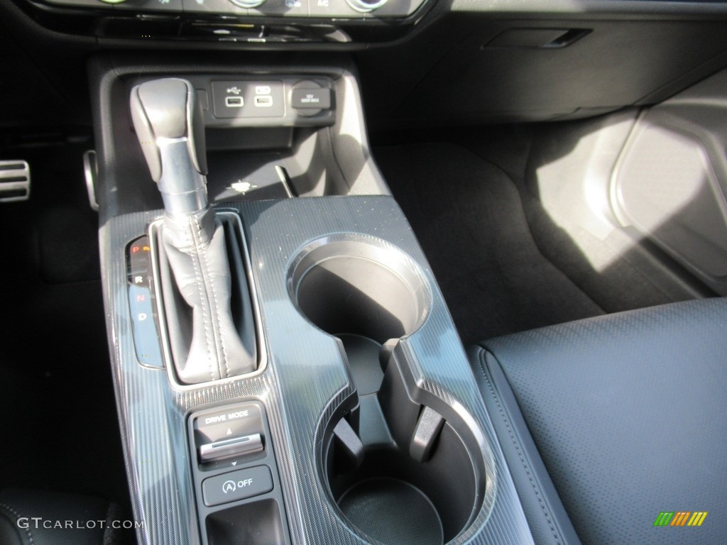 2022 Civic Sport Touring Hatchback - Lunar Silver Metallic / Black photo #19