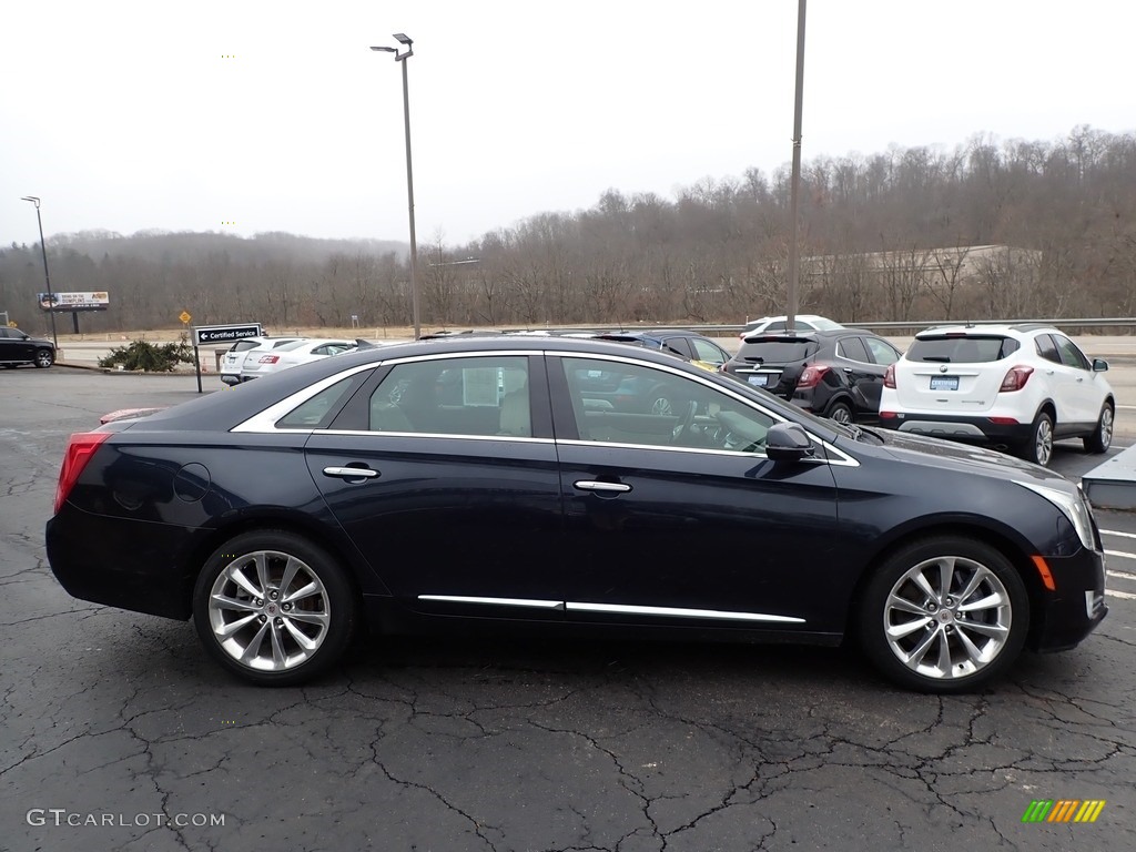 2013 XTS Premium AWD - Sapphire Blue Metallic / Shale/Cocoa photo #5
