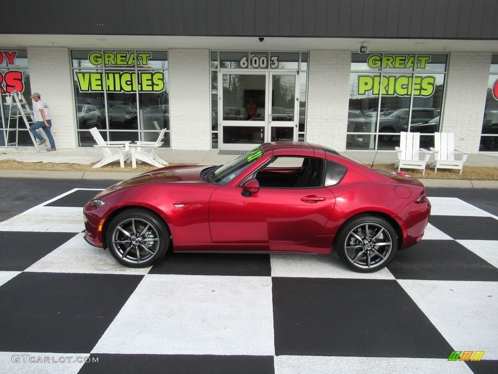 2021 MX-5 Miata RF Grand Touring - Soul Red Crystal Metallic / Black photo #1