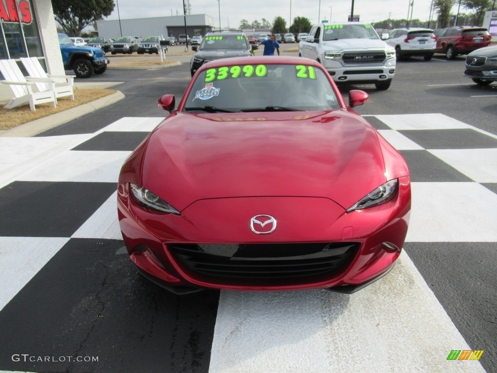 2021 MX-5 Miata RF Grand Touring - Soul Red Crystal Metallic / Black photo #3