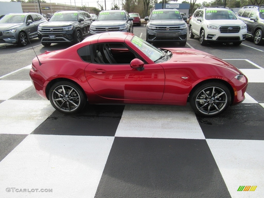 Soul Red Crystal Metallic 2021 Mazda MX-5 Miata RF Grand Touring Exterior Photo #143794347