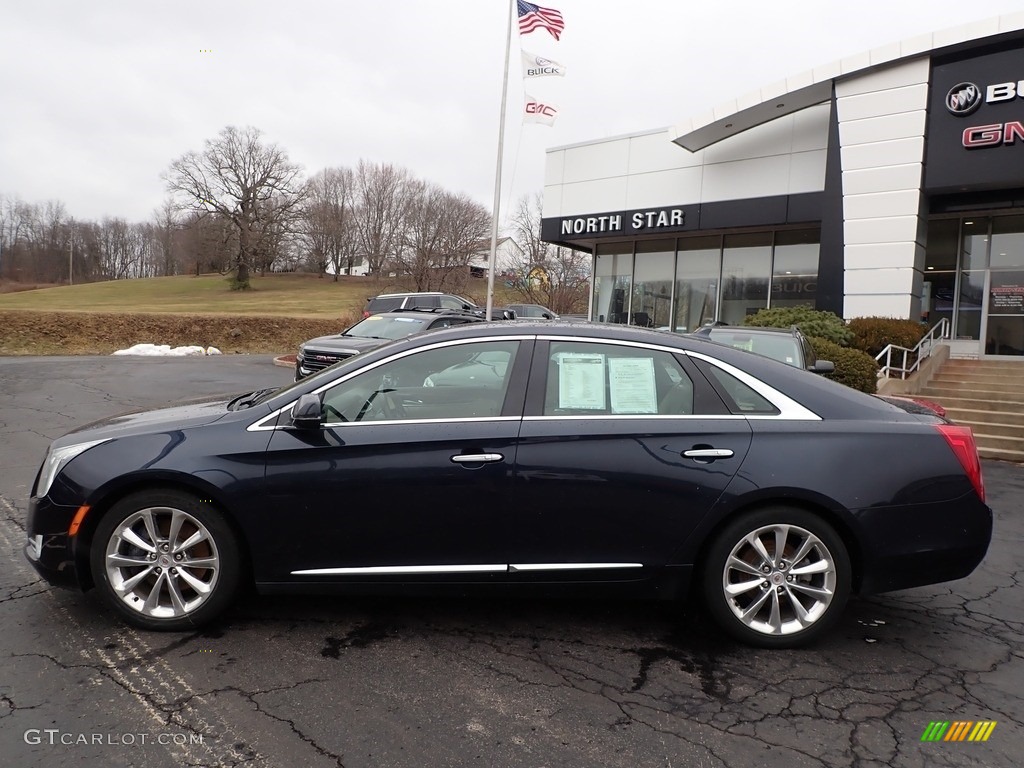 2013 XTS Premium AWD - Sapphire Blue Metallic / Shale/Cocoa photo #13
